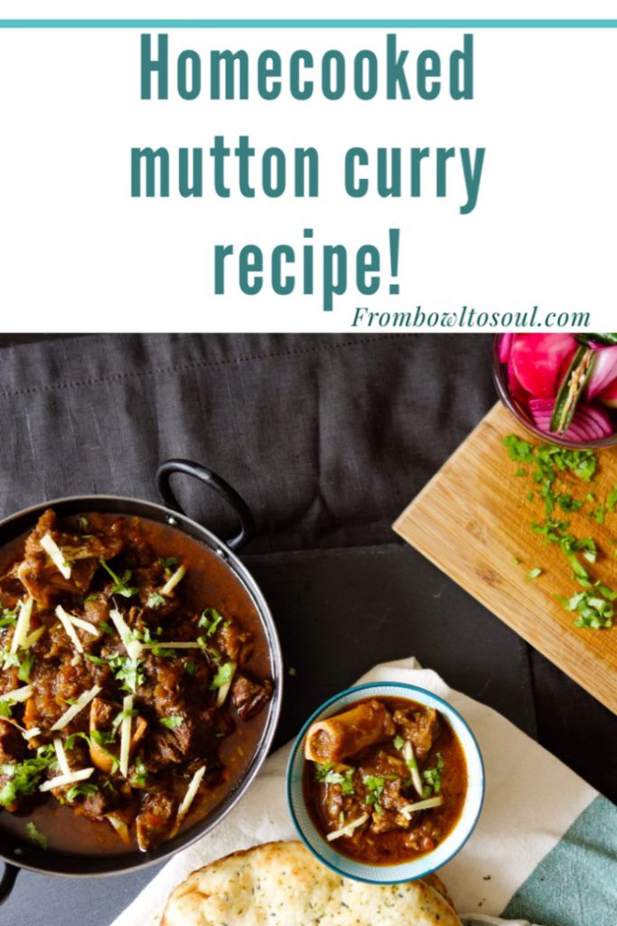 Pin this for later- mutton curry recipe