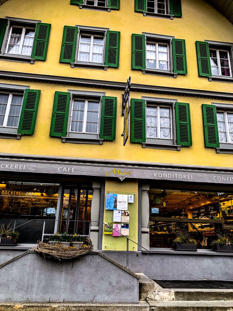 Interlaken- Michel beck cafe picture
