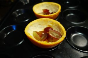 orange jelly pots