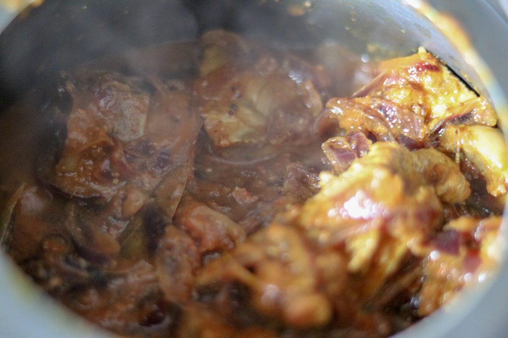 Sukha mutton (Mutton seco)