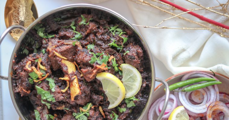 Sukha Mutton (Dry mutton ) recipe