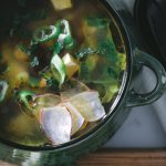 Clear Vegetables and Beans soup