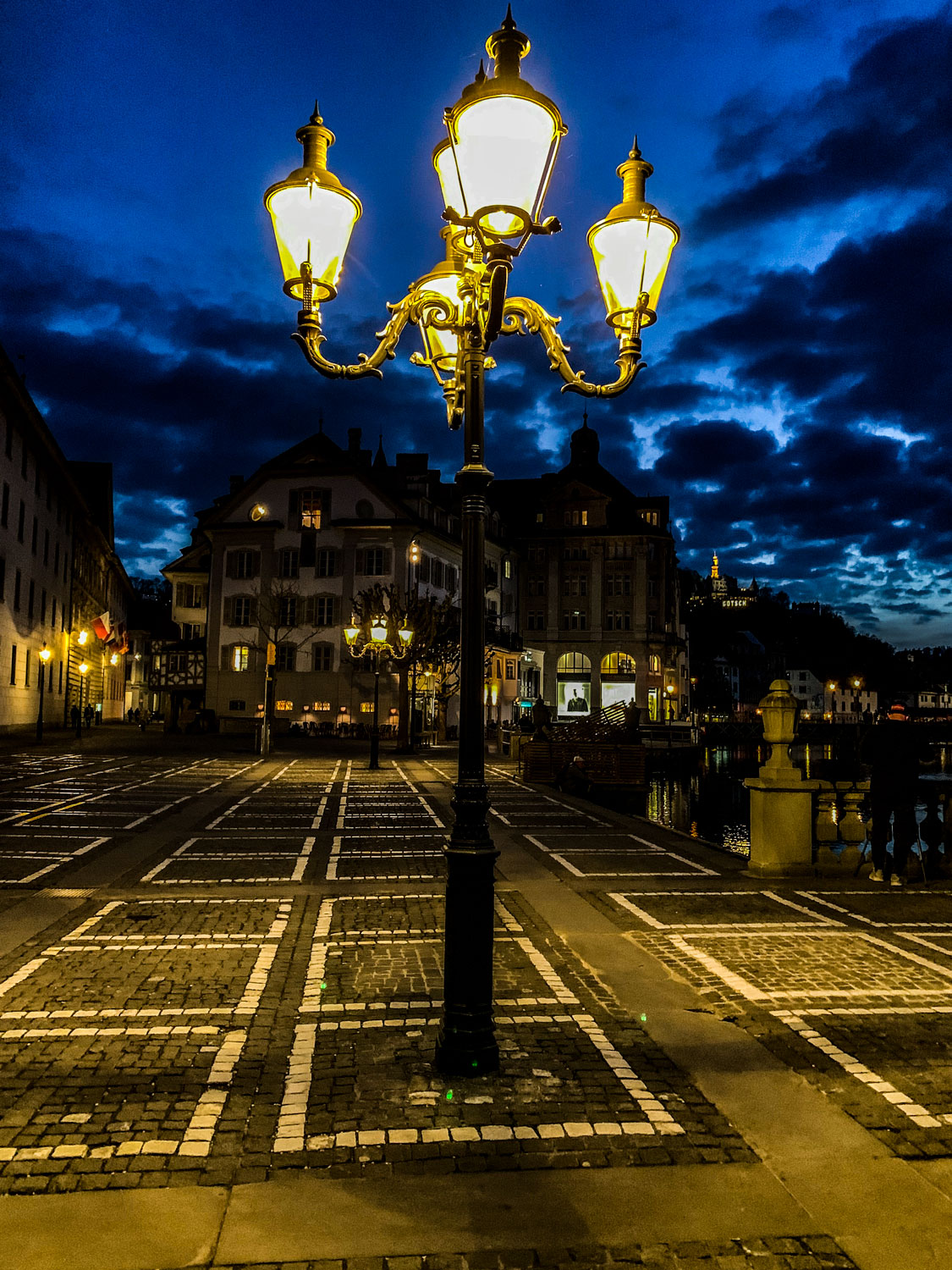 Lucerne at night