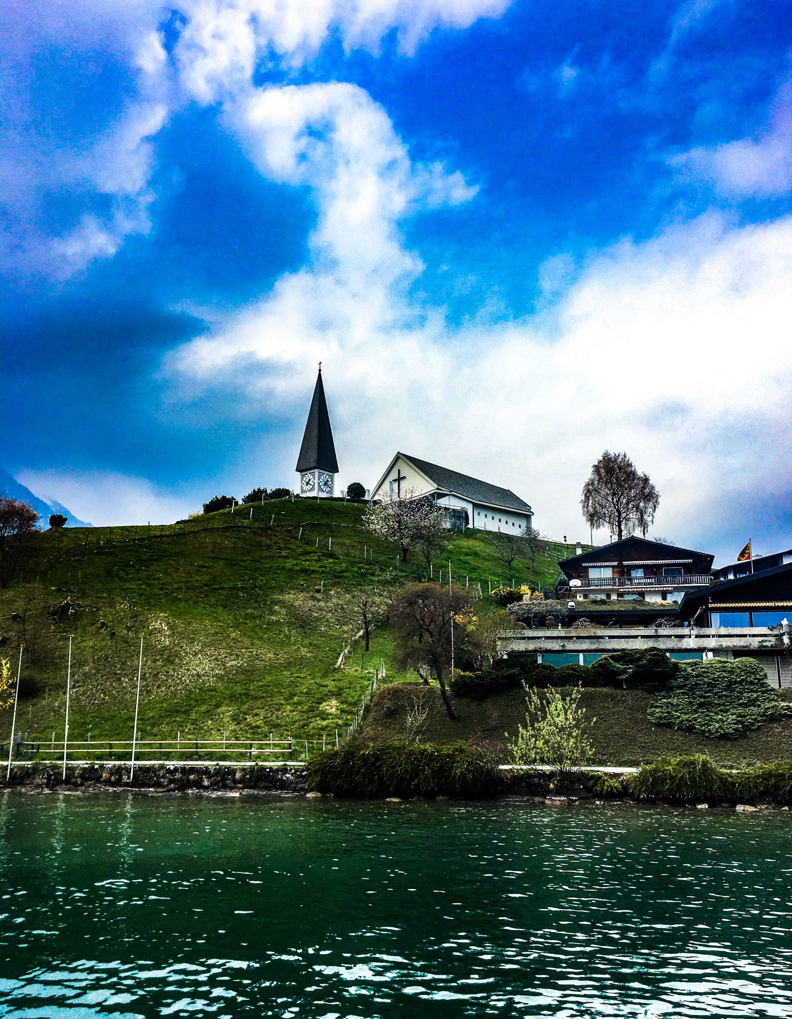 Villages on the way to Thun