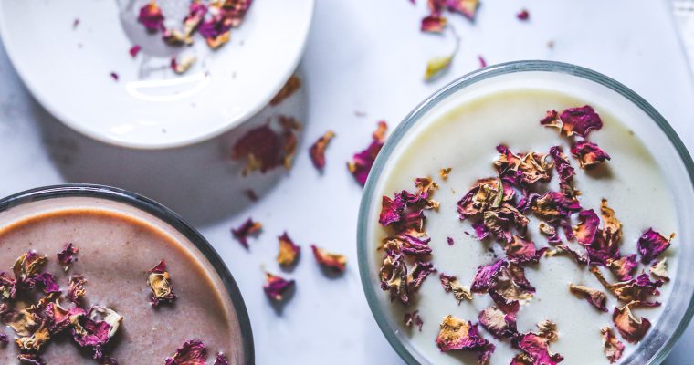 Rose and cardamom infused hot chocolate recipe