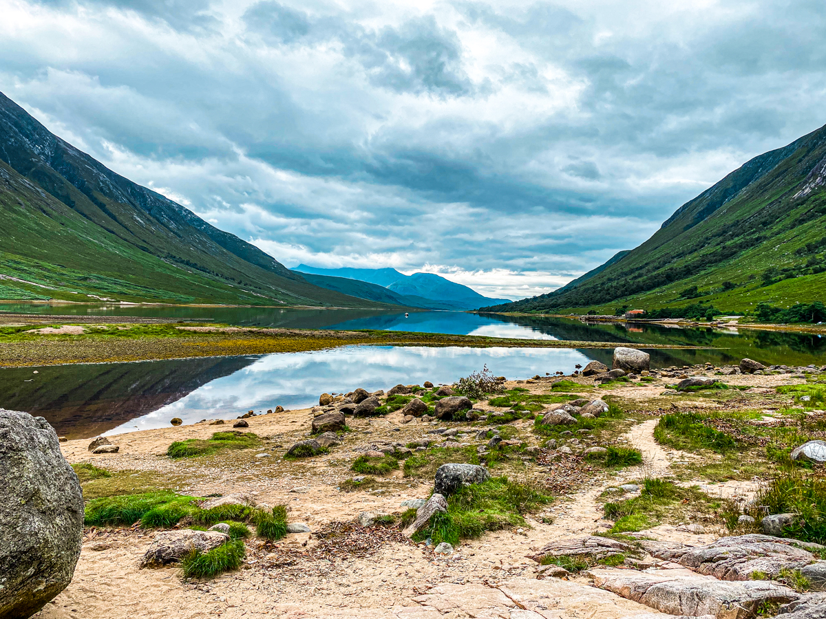 Beautiful Scottish highlands – Onich,  Fort Williams,  and Glen Etive Drive