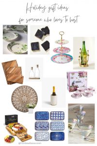 Holiday gift ideas for someone who loves to host